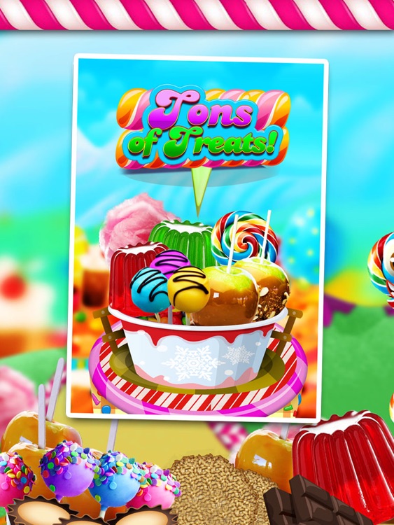 “ A Circus Food Stand Candy Creator HD – Free Maker Game