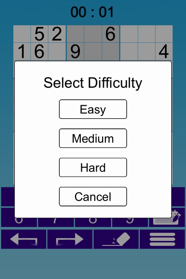 Easy Sudoku :-) screenshot 4