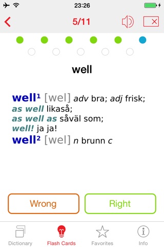 Swedish - English Berlitz Essential Dictionary screenshot 3