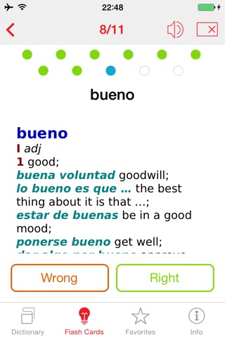Spanish - English Berlitz Standard Talking Dictionary screenshot 3