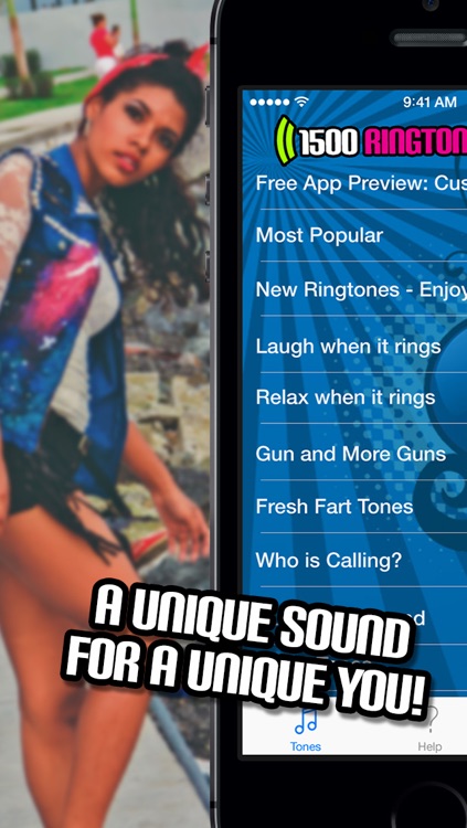 1500 Free Ringtones! - Music, Sound Effects, Funny alerts and caller ID tones screenshot-4