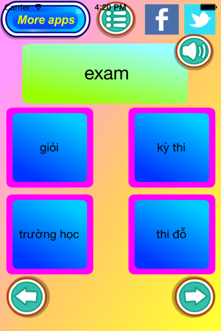 Everyday Vietnamese Word screenshot 3