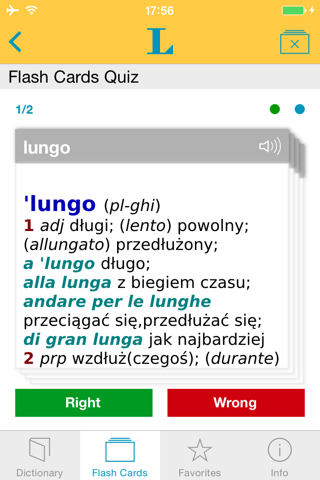 Słownik CLASSIC polsko <-> włoski screenshot 3