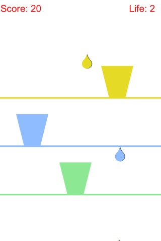 Collect Colorful Raindrop With Glass Cup at Finger Tip screenshot 3
