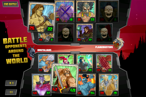 Masters Of Battle - Card Battle Game screenshot 2