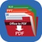 - Office to PDF allows you convert from all of office file (