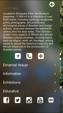 Game screenshot Museu Afro Brasil apk