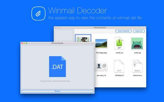 Free winmail.dat viewer for mac