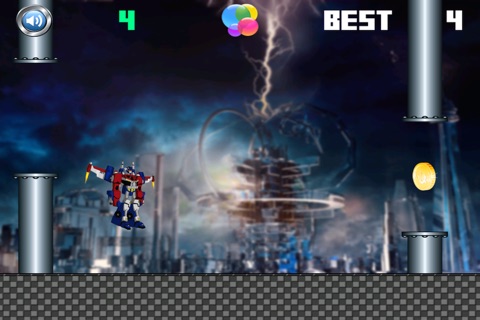 Metallic Mech Maze - Iron Robot Jumping Survival Game Paid screenshot 4