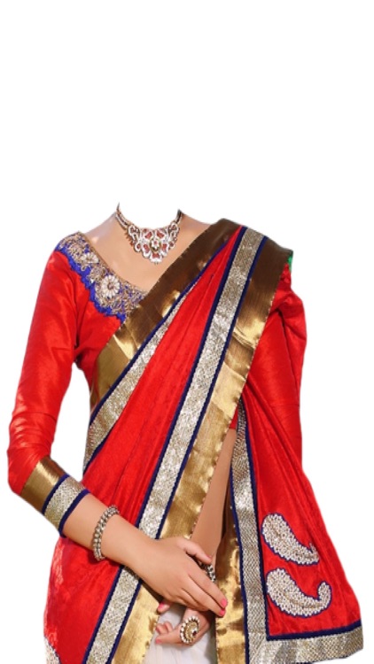 Beautiful Saree Photo Montage screenshot-3