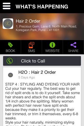Hair 2 Order screenshot 2