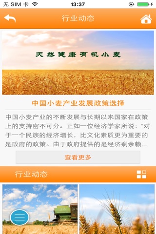 中国有机小麦 screenshot 2
