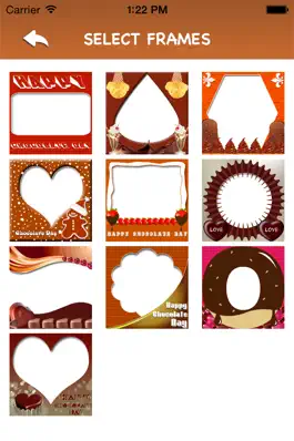 Game screenshot Chocolate Day Frames apk