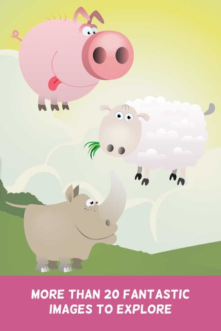 Farm & Jungle Animals - Picture book and Puzzle for toddlers screenshot 2