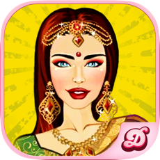 Activities of Indian Bride Dress Up-Fun Doll Makeover Game