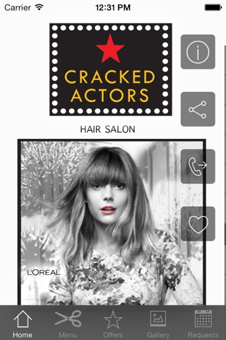 Cracked Actors Hair Salon screenshot 2