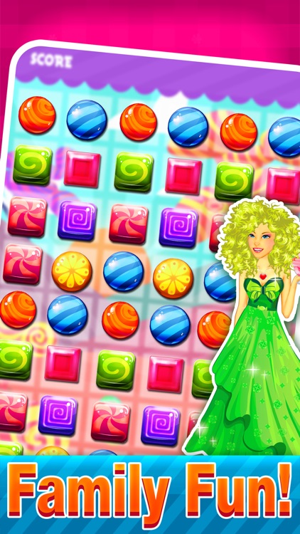 Candy Best Match-3 - Puzzle adventure in juicy fruit land free