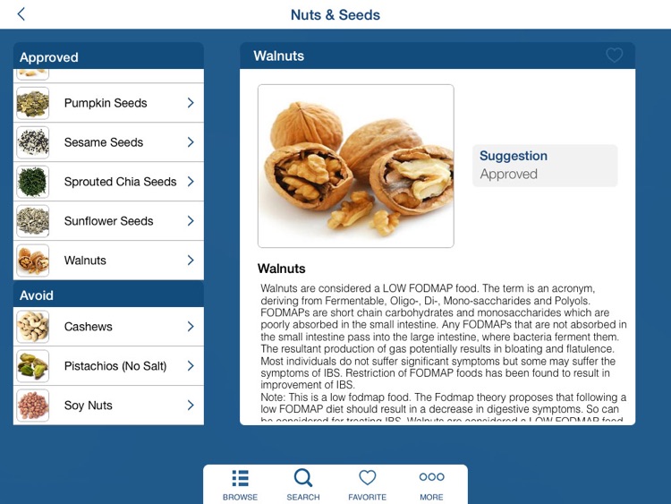FODMAP Diet Foods Checker screenshot-3