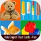 Kids English Flash Cards for Babies & Toddlers is a speech and vocabulary learning game for preschool children aged between 6 months and 4 years old