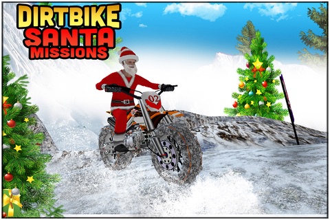 Dirt Bike Santa Missions (Game ) screenshot 2