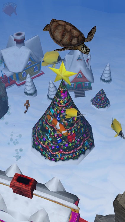 3D Christmas Aquarium : my Fish Special Edition