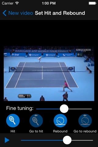Tennis Speed Radar screenshot 2