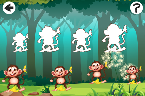 Crazy Monkey and Rabbit Easter Kid-s Game-s My Toddler-s Learn-ing Sort-ing screenshot 3