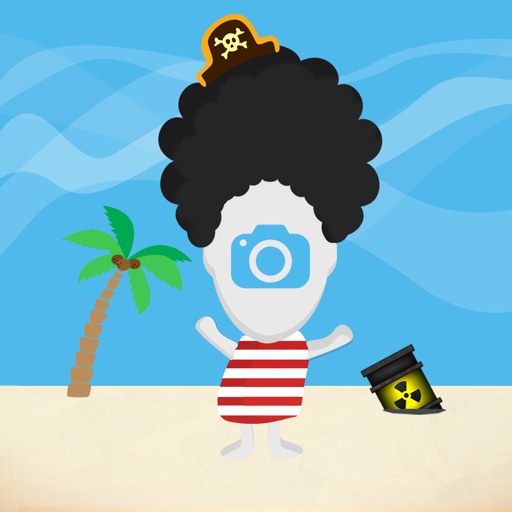 Afro Pirate! Your face in the game icon