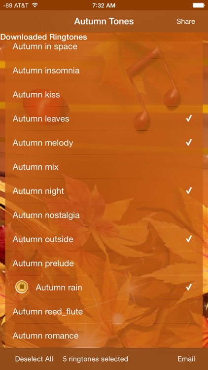 99 Autumn Ringtones HQ Tones