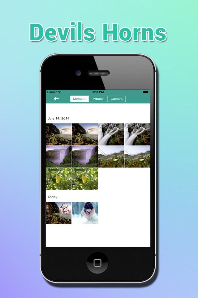 Devils Horns Photo Camera screenshot 2