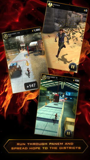 ‎Hunger Games: Catching Fire - Panem Run Screenshot