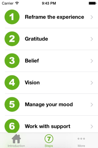 7 Steps to Recovery screenshot 2