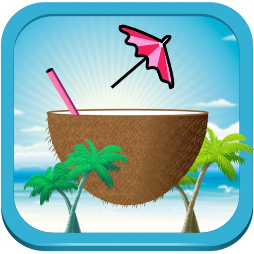 Caribbean Catch - Save tropical paradise with your coconut as umbrellas fall. iOS App