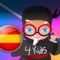 Professor Ninja Spanish is a revolutionary app for foreign language learning