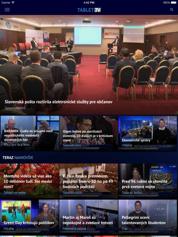 Tablet.TV - náhled
