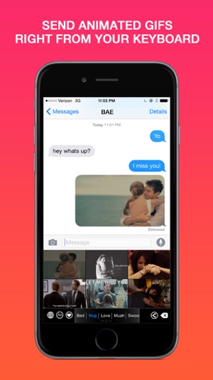 Animated Adult GIF Keyboard