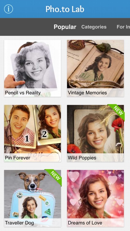 Photo Lab PRO editor: face paint & love sticker