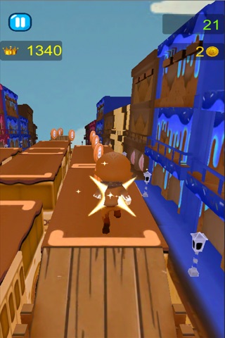 Amazing Chocolate Cookie Man Run 3D - Dash in Candy Sweet land screenshot 3