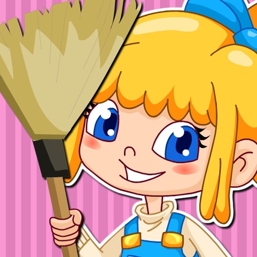 Little Girl Clean Room Icon