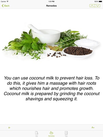 Home Remedies Hair Loss HD screenshot 3