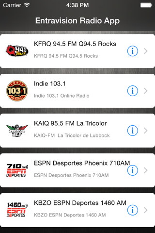 Entravision Radio App screenshot 2