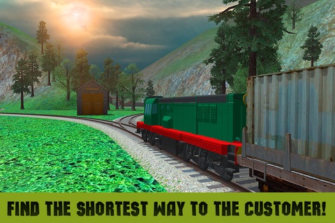 Cargo Train Driver 3D Free screenshot 3