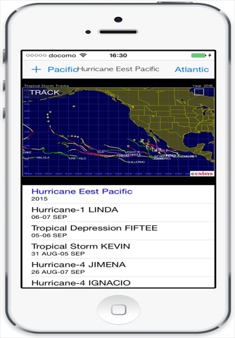 Hurricane - Atlantic & Eastern Pacific screenshot 3