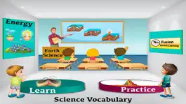 Game screenshot 1st Grade Science Glossary #1 : Learn and Practice Worksheets for home use and in school classrooms apk