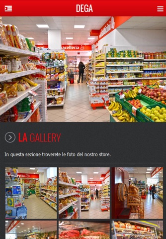 Supermercati Dega screenshot 2