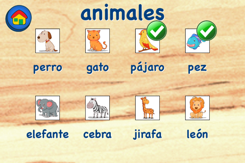 Kids Puzzles in Spanish: First Words screenshot 4