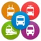 The whole new & beautiful iPhone application that provides precise public transport timetable in Riga, Latvia