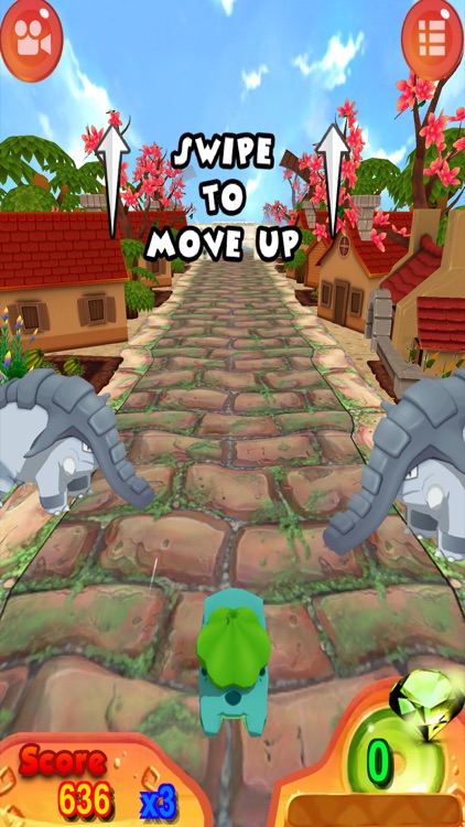 Cutie Monsters 3D Run- Cute Pocket Game for Kids & Family screenshot-4