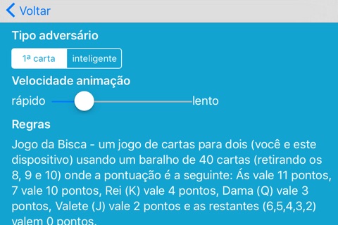 Jogo da Bisca screenshot 2