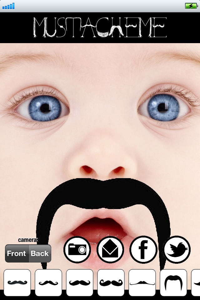 MustacheMe! Cool Moustaches over your face screenshot 4